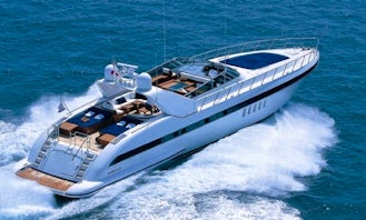 Mangusta 80 Luxury Yacht Charter in Oslo