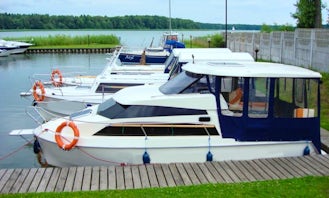 Rent 23' Calipso Motor Yacht in Warmińsko-mazurskie, Poland