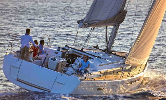 Charter the Jeanneau Sun Odyssey 519 Sailing Yacht in Lefkas Perigiali, Greece