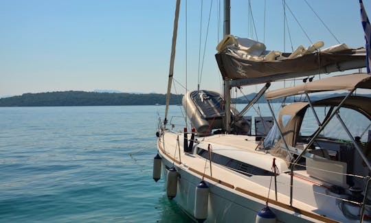 Jeanneau Sun Odyssey 449 Sailing Yacht Charter in Lefkas Perigiali, Greece