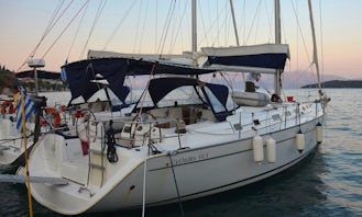 Rates start at €429 per day to charter this Beneteau Cyclades 50.5 Sailing Yacht in Lefkas Perigiali, Greece