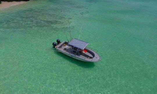 Enjoy Fishing in Watamu, Kenya on a Center Console for up to 4 angler