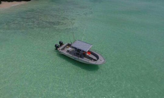 Enjoy Fishing in Watamu, Kenya on a Center Console for up to 4 angler