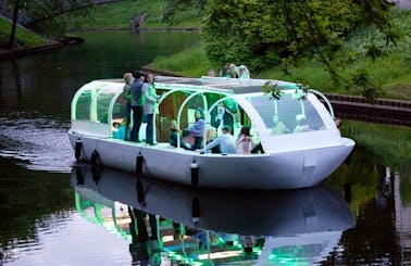 Tour in Rīga by boat for up to 10 passengers