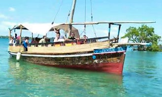 Tour by Traditional Boat Charter in Wasini, Kenya