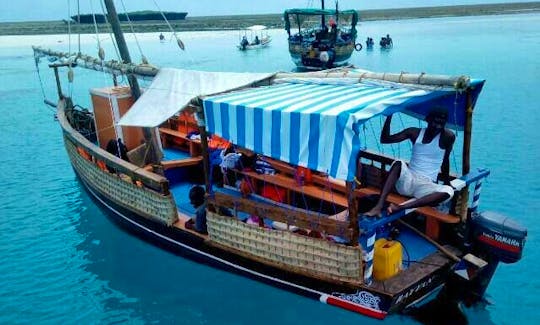 Cruise in Style on a Traditional Boat in Wasini, Kenya