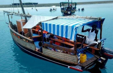 Cruise in Style on a Traditional Boat in Wasini, Kenya