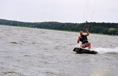 Kitesurfing Lesson in Wilkasy, Poland