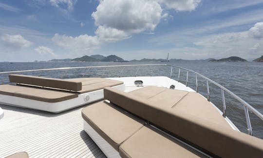 Sleek Western Cruiser - SeaDancer Motor Yacht for 50 People in Hong Kong Island