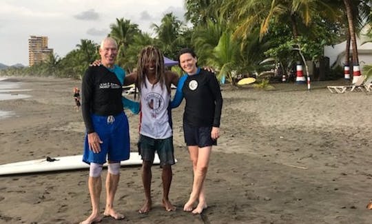 Private Surf Lessons from Certified ISA Instructor in Jacó, Costa Rica