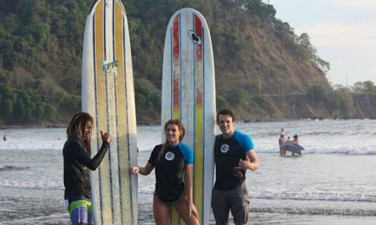 Private Surf Lessons from Certified ISA Instructor in Jacó, Costa Rica