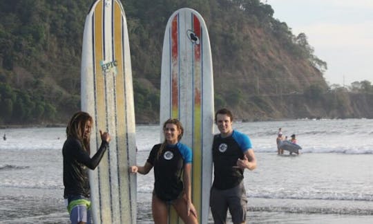 Private Surf Lessons from Certified ISA Instructor in Jacó, Costa Rica