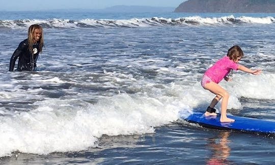 Private Surf Lessons from Certified ISA Instructor in Jacó, Costa Rica