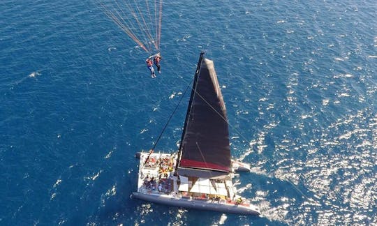 Charter a Cruising Catamaran for Big Groups in Mogán, Spain