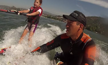 Cours de wakeboard à Valle de Bravo, Mexique