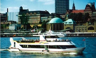 Passenger Boat In Hamburg