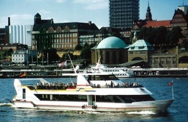 Passenger Boat In Hamburg