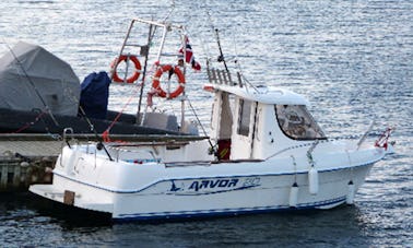 Barco de pesca de 20 pés para alugar na Noruega