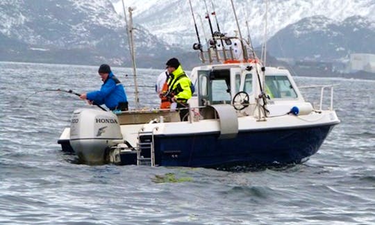 Hire 21' Fishing Boat In Norway