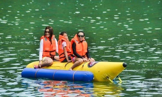 Disfruta del tubing en Calbayog, Filipinas