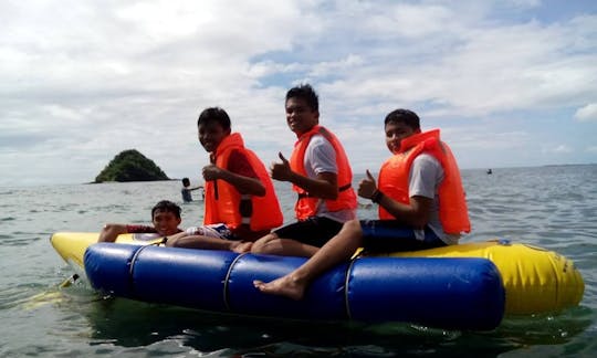 Disfruta del tubing en Calbayog, Filipinas