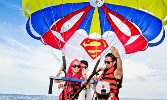 Enjoy Parasailing in Calbayog, Philippines