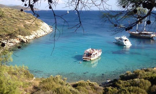 Viagem diária de barco à Ilha Orak Bodrum