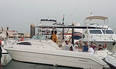 Bateau de pêche spacieux pour 10 personnes à Dubaï, Émirats arabes unis