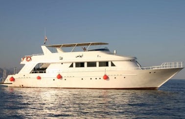 Charter 85' Aeolus Power Mega Yacht in South Sinai Governorate, Egypt