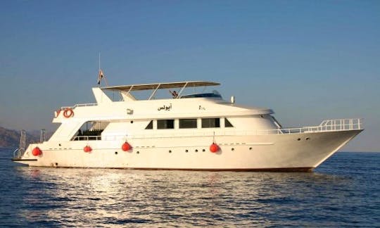 Charter 85' Aeolus Power Mega Yacht in South Sinai Governorate, Egypt