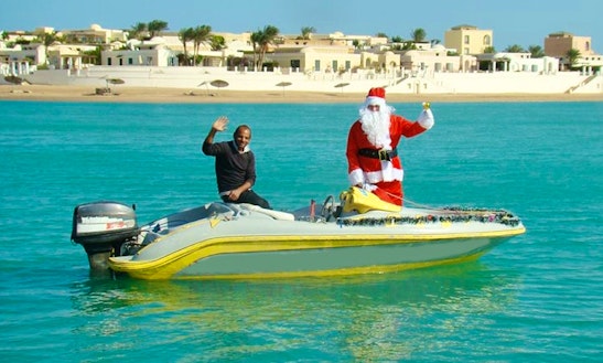 Relaxing Boat Trip On A Bowrider In Red Sea Governorate, Egypt