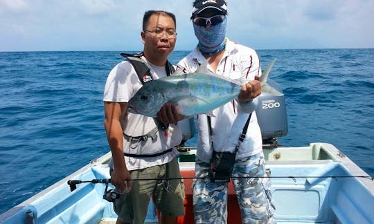 Fishing with Experienced Captain in Kuala Rompin, Malaysia