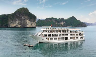 Enjoy a private cruise in Quoc Tu Giam, Vietnam on a Power Mega Yacht