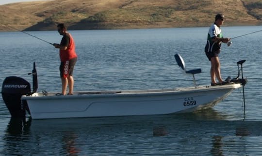 Enjoy Fishing in Puebla de Alcocer, Spain on Skiff Boat