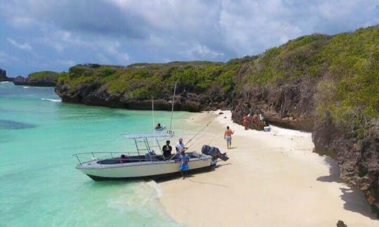 Enjoy Fishing in Watamu, Kenya on a Center Console for up to 4 angler