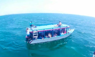 Sea Excursion in Watamu, Kenya on a Passenger Boat