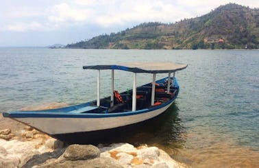 Boat tour in Lake Kivu, Gisenyi