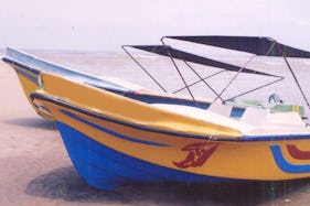 Rent a Powerboat with 15 hp Outboard Engine in Negombo, Sri Lanka