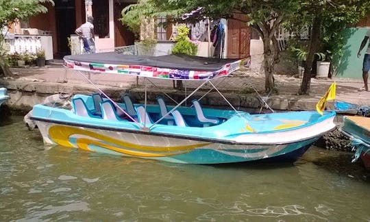 Head out for a boat tour with captain in Negombo, Sri Lanka