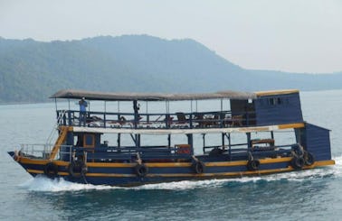 Charter a Passenger Boat in Krong Kampot, Cambodia