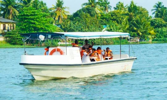 Rent a Passenger Boat on Kelany River in Peliyagoda, Western Province