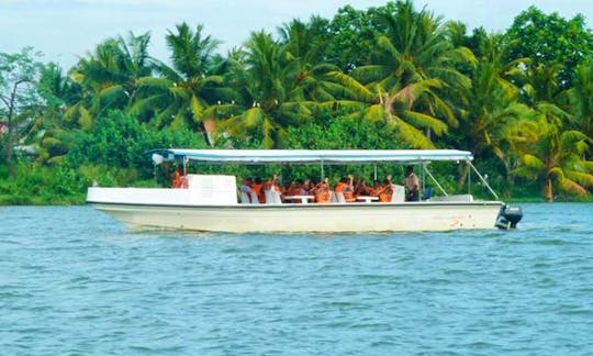 Rent a Passenger Boat on Kelany River in Peliyagoda, Western Province