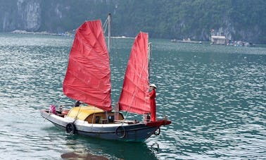 Charter a Traditional Boat in Ha Long, Vietnam