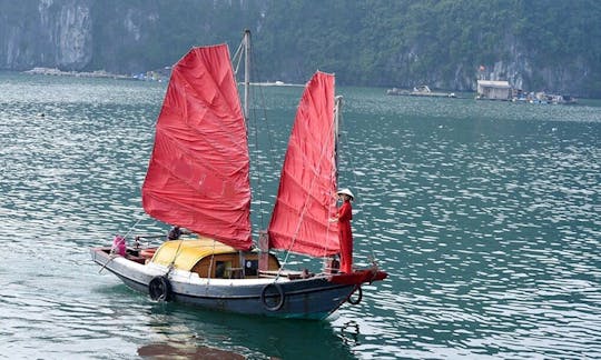 Charter a Traditional Boat in Ha Long, Vietnam