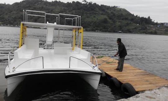 Power Catamaran rental in Girsang Sipangan Bolon, Indonesia