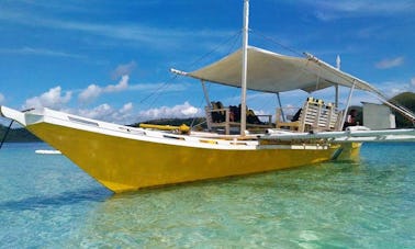 Reserve un barco tradicional en Coron, Filipinas, para su próxima aventura en la isla