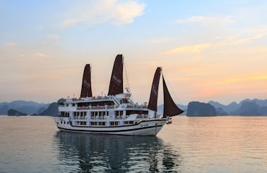Charter Stellar Power Mega Yacht in Halong Bay, Vietnam