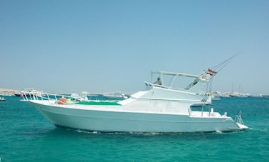 Disfruta de la pesca en la gobernación del Mar Rojo, Egipto, con un pescador deportivo de 68 pies