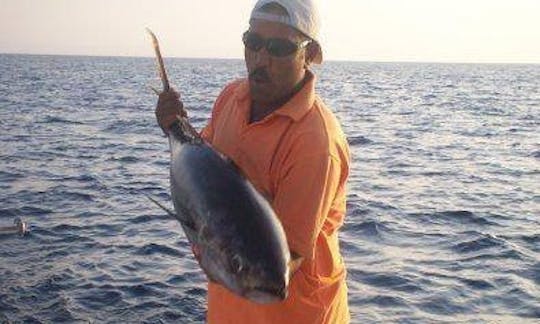 Disfruta de la pesca en la gobernación del Mar Rojo, Egipto, con un pescador deportivo de 68 pies