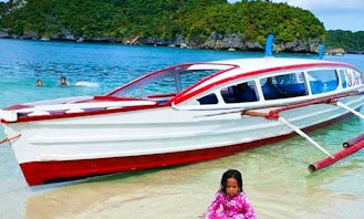 Charter a 15 person Traditional Boat in Alaminos, Philippines for you next Hundred Island adventure